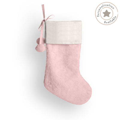 My mimi et lulu Christmas Stockings HERE COMES SANTA! in Candy pink - www.mimietlulu.com